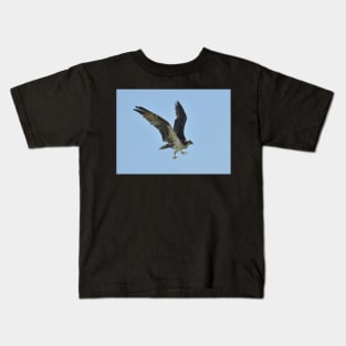 Striking osprey Kids T-Shirt